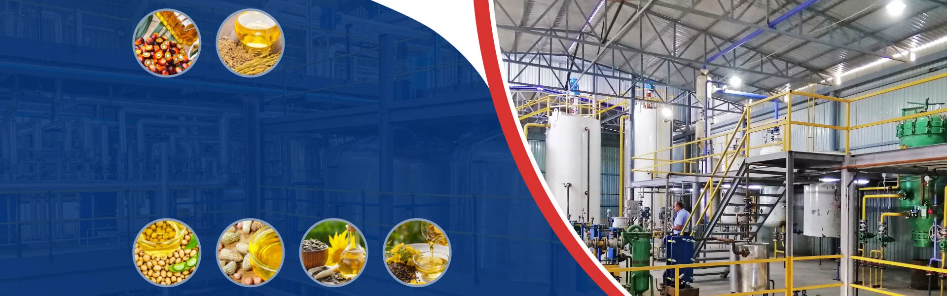 Customizable edible oil production line