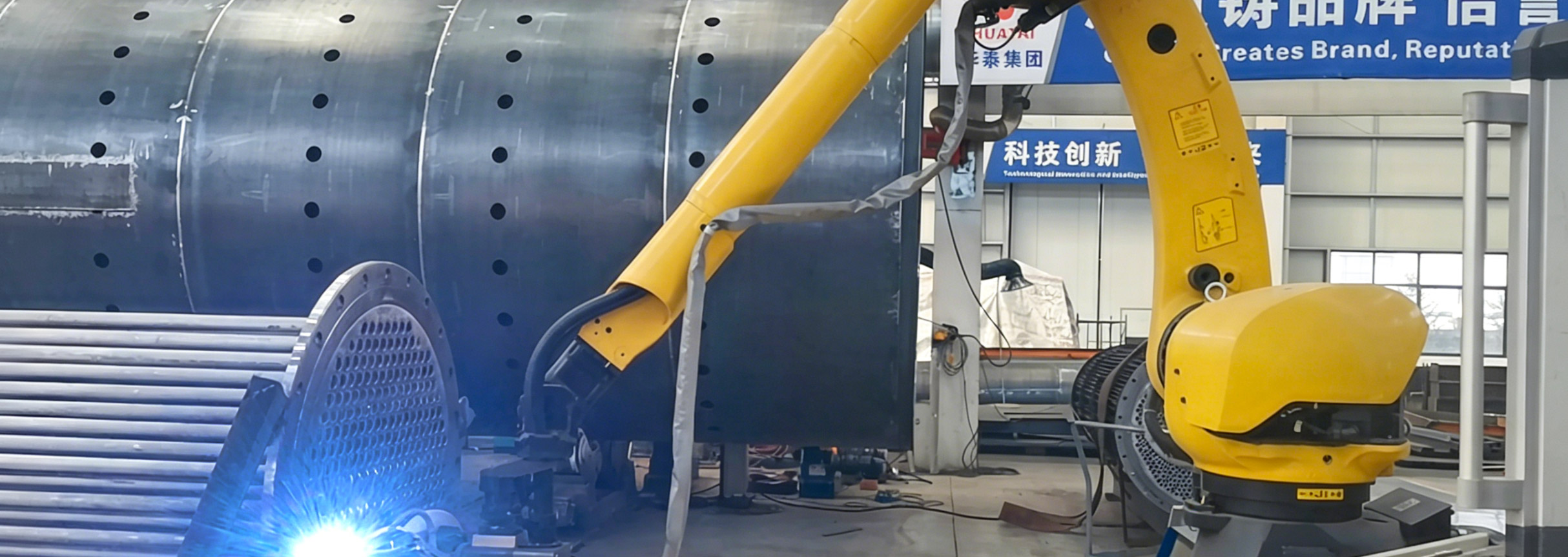 Oil refining plant