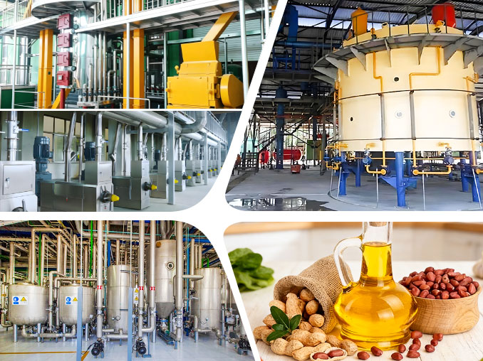 Peanut Oil production line overview