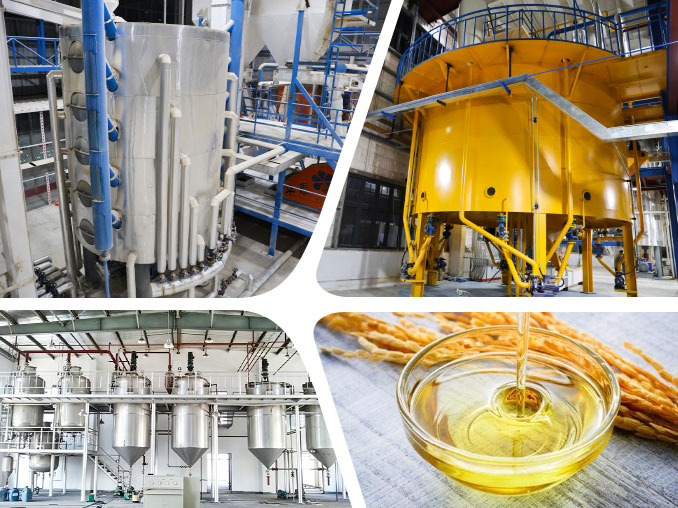 Rice Bran Oil production line overview