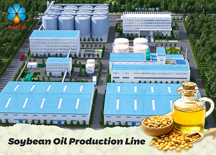 Soybean Oil Production Line 3D Video