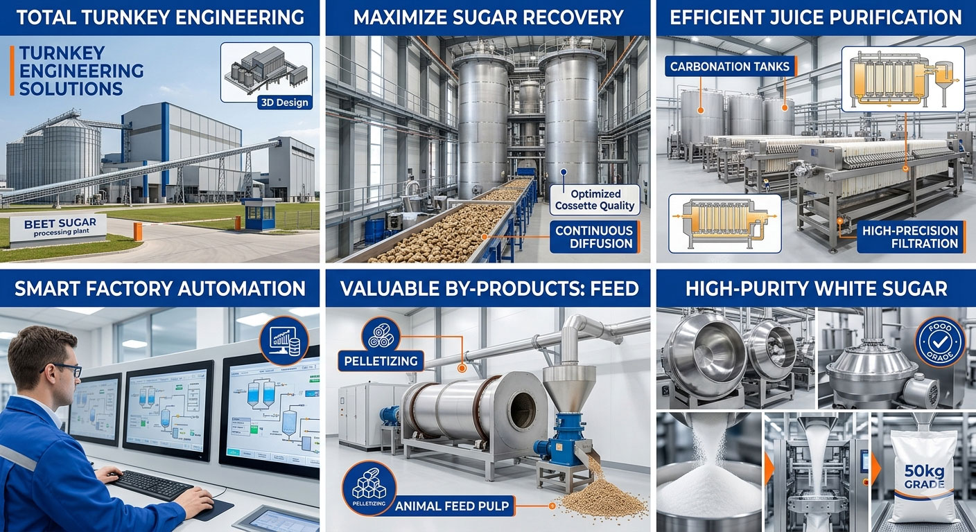 Beet Sugar Processing Plant