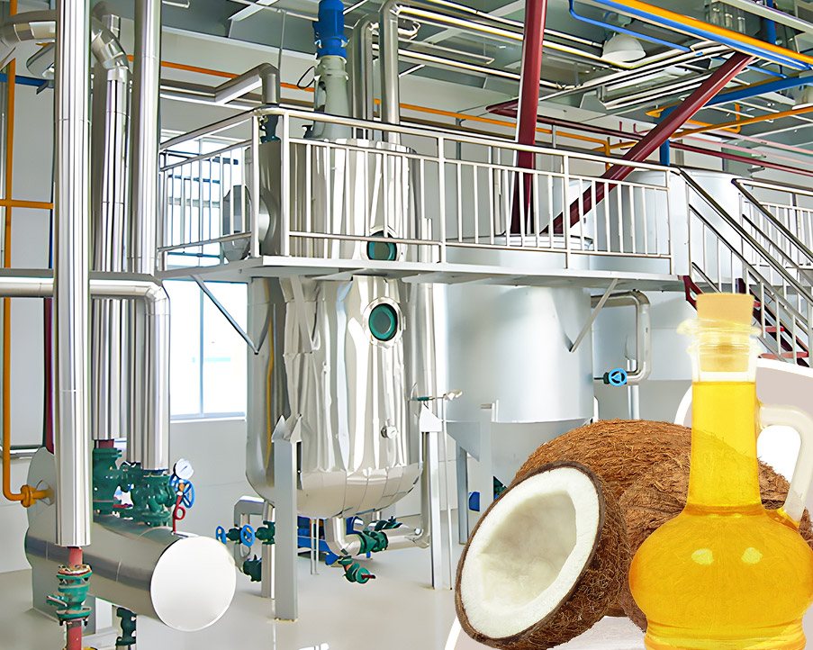 Efficient Coconut Oil Processing with Precision Crushing and Protection