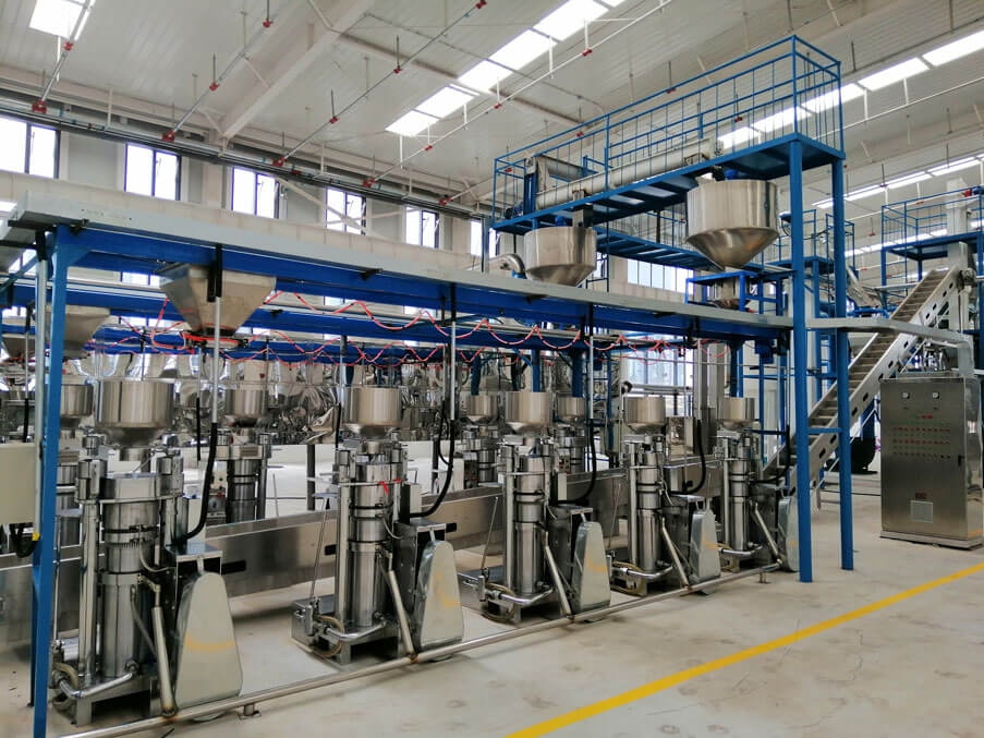 Modern peanut oil making machines depend on programmable logic controllers