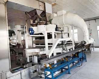 copra-flaking-and-conditioning-before-pressing
